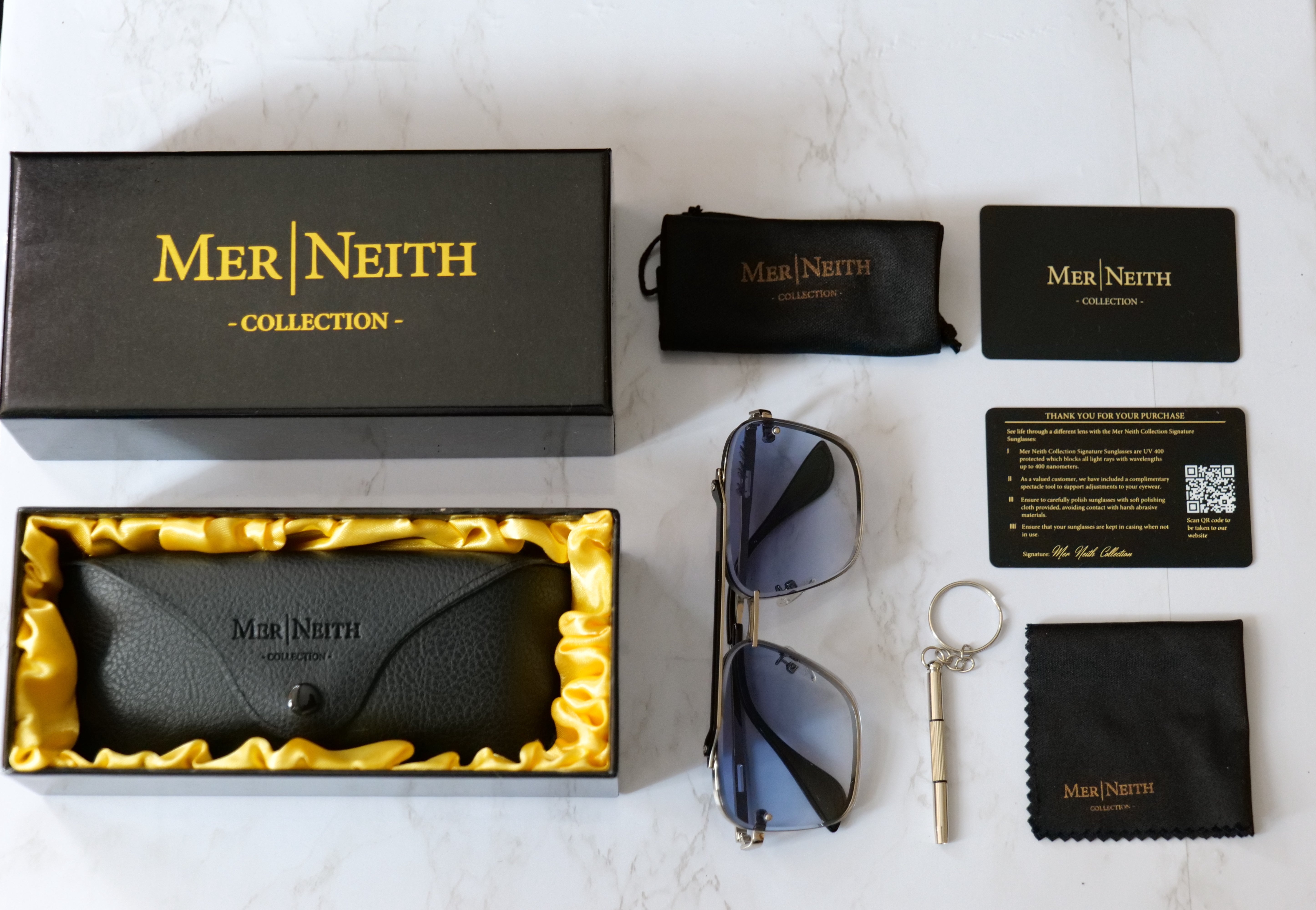 Marine Ark - Mer Neith Collection Signature Aviators